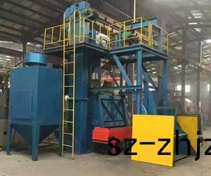 Q3220自動上(shang)料(liao)履帶式(shi)抛(pao)丸機客戶(hu)使(shi)用(yong)現(xian)場